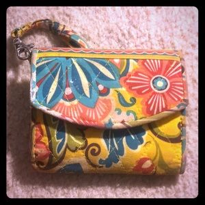 Vera Bradley multi use wristlet
